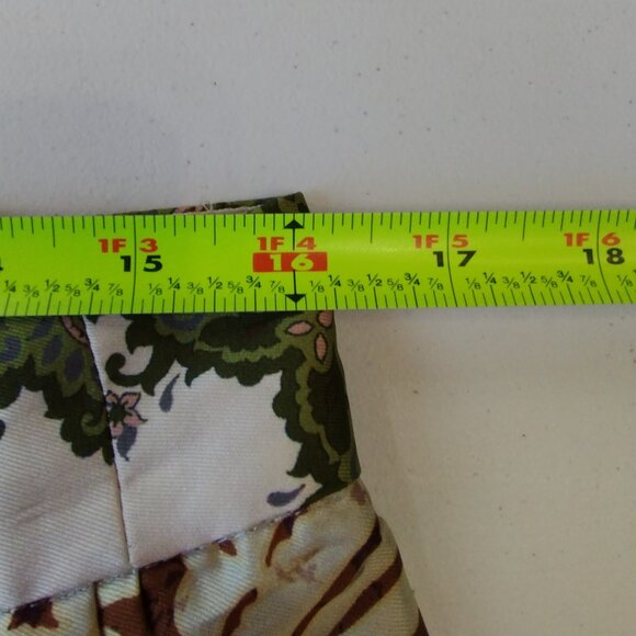 Zara Floral Boho Wide Leg Pants Size L - Picture 8 of 10